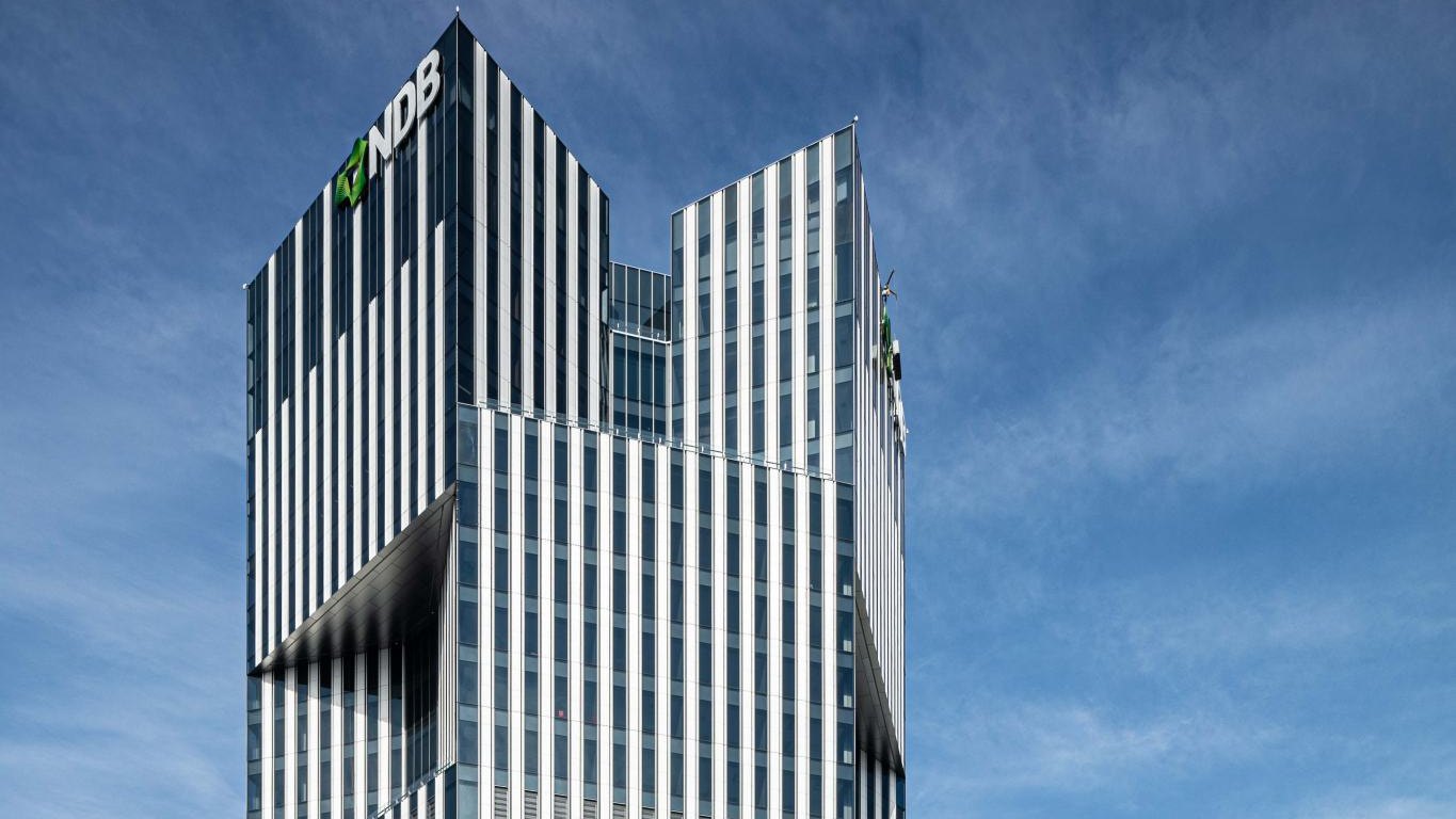 The headquarters of the New Development Bank, the BRICS lender, in Shanghai. Photo: Donnie28 / Wikimedia Commons, CC BY-SA 4.0.
