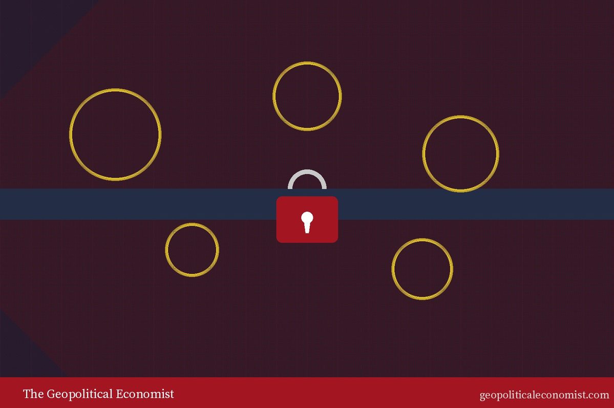 Britain's triple lock guaranteed State Pensions rose by the highest of wages, inflation or 2.5% — now Labour says the country can no longer afford it. Illustration by The Geopolitical Economist.