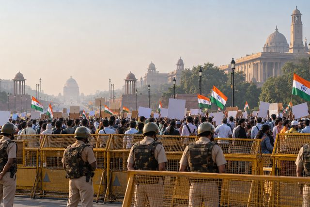 Delhi’s Barricades and the ‘Vote Theft’ Claim: What the SIR Record Shows